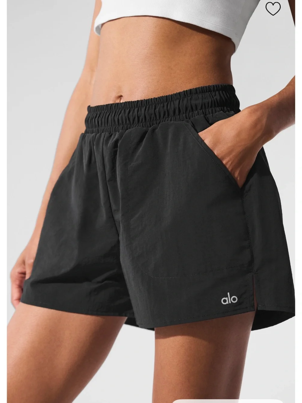 ALO Yoga alumni short - black